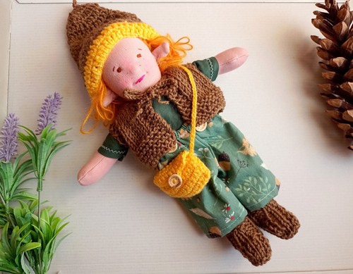 Bambola waldorf gnomo - waldorf,, di
