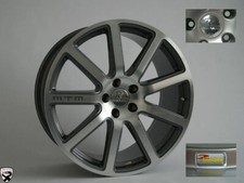 4x MTM Bimoto Felge 9x20 ET 45 Titanpoliert 5x120 65,1 VW T6 Bus Alufelge Satz