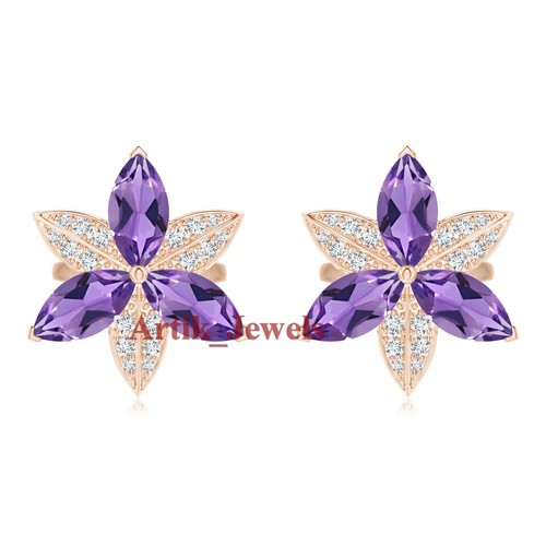 Natürlich amethyst cz - natürlich,