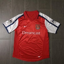 Vintage Retro 1999/2000 Henry Arsenal FC Trikot Größe: M Fußball Streatwear Nike