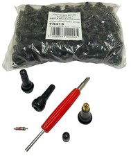 100x Gummiventile TR413 für