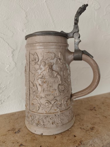 Alter steinzeugkrug mit - alter,