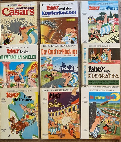 Asterix bände frühe - 9,