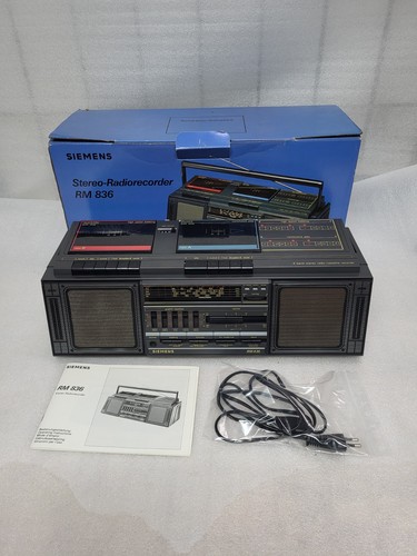 Siemens 836 radiorecorder - siemens,