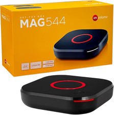 MAG 544 Original Infomir & Hb-Digital 4K Set Top Box Multimedia Player Internet 