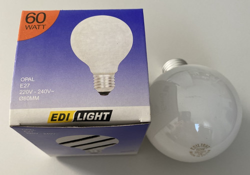 Edi light globelampe opal - 3x,