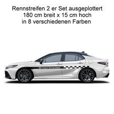2x Seitenstreifen Aufkleber