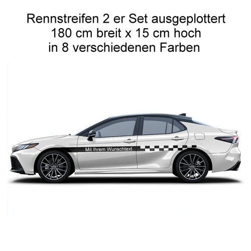 Seitenstreifen aufkleber - seitenstreifen,
