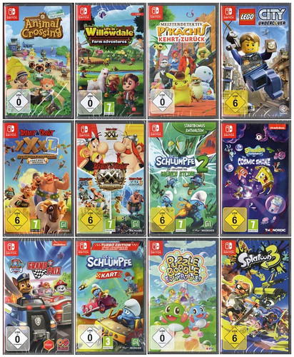 Nintendo switch spiele - nintendo,