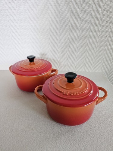 Creuset mini cocotte rot - le,