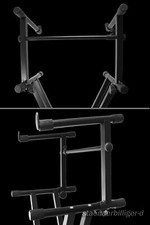 Keyboardständer-Aufsatz Erweiterung Stativ Ständer Stand verstellb.