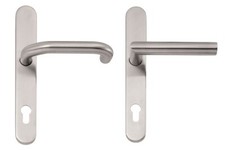 Edelstahl Türdrücker Türgriff Griff Knauf Türbeschlag Halbgarnitur Spitzer