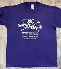 Vintage Rare Wrestlemania X 10