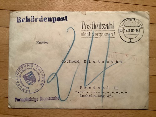 Ddr behördenpost der - ddr,
