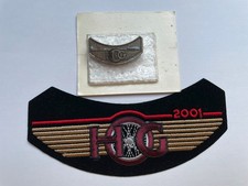 Patch u. Pin Harley Davidson
