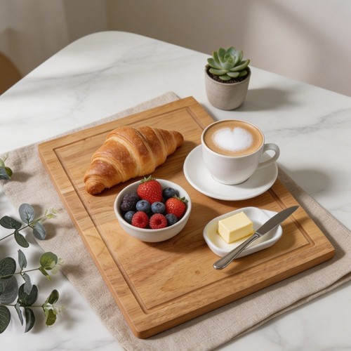 Rubberwood quadratischer