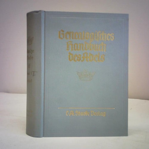 Genealogisches handbuch der - handbuch,