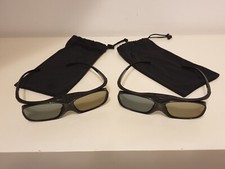 2xHi-SHOCK Black Heaven 3D Shutterbrille für 3D Beamer Epson, Sony, JVC