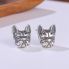 A23 Earring Dog Head Dog
