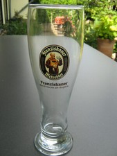 Weizen Bier Glas 0,5 ltr Franziskaner Weissbier Brauerei München   2