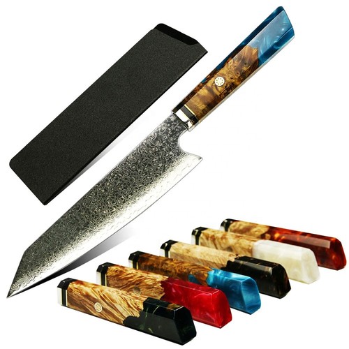 Santoku damastmesser mit - santoku,