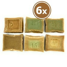 6 x Aleppo-Seife à 50g. Probier Paket Gästeseife Miniseife vegan #Alepposeife