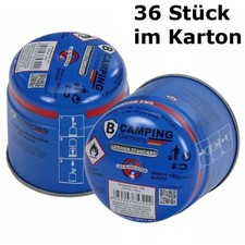 36x Gas Kartusche Gaskartuschen 190g Stechkartusche Campingkocher Gaskocher