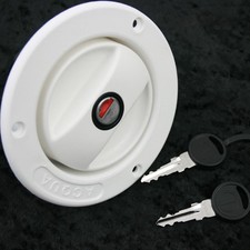 Einfüllstutzen Wasser Frischwassertank Tankdeckel Wohnwagen Wohnmobil weiß New