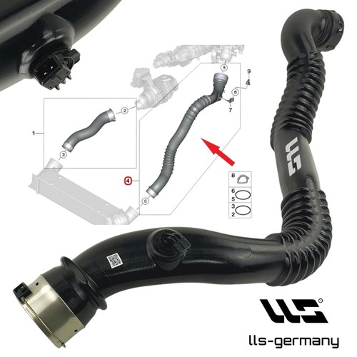 Ladeluftschlauch für bmw 5er - ladeluftschlauch,