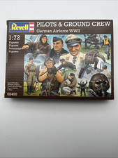 Revell - 1:72 - 02400 - Pilots & Ground Crew German Airforce "WWII" - Neu - OVP