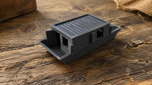 Ponton boot hausboot modellbau - boot,