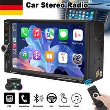 7'' Doppel 2 DIN Wireless Apple Carplay Autoradio Android Auto USB Bluetooth AUX