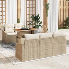 Garten Essgruppe Poly-Rattan