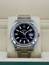 Rolex Datejust II Black Stick