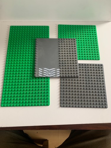 Lego platten bauplatten - lego, grau