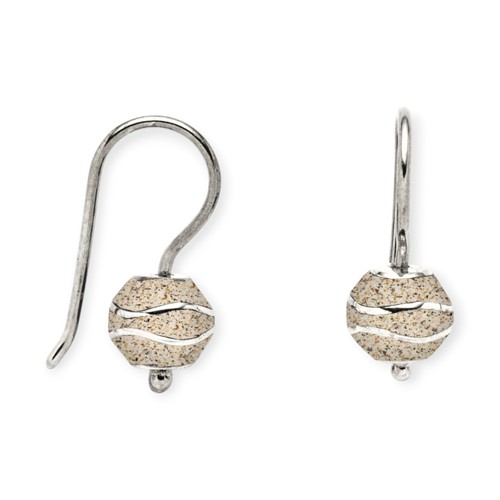 Dur ohrring strandwelle bead - ohrring,