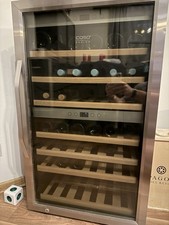 CASO Wine Comfort 66 - Weinkühlschrank, bis zu 66 Flaschen, 2 Zonen (ohne Inhalt