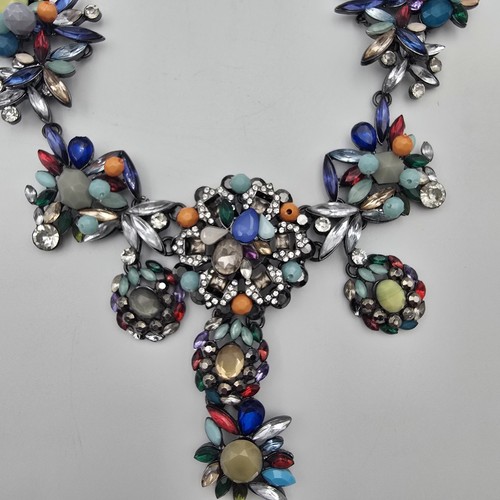 Zara statement kette bunt - statement,