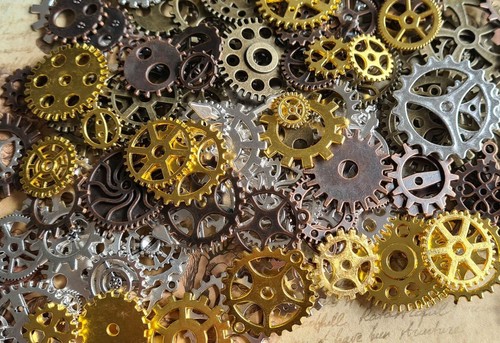 Steampunk zahnrad anhänger - 30,