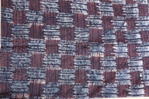 Handgemachter batikstoff aus - handgemachter,