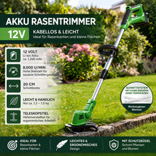 Akku rasentrimmer - akku,