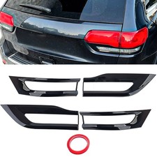 Heckleuchten Umrandungen Schwarz Glanz passt für Jeep Grand Cherokee WK2 14-20