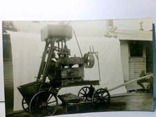Unbekannte Maschine. Handwerk. Alte Ansichtskarte / Postkarte s/w ungel. um 1910