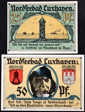 CUXHAVEN 1921 "The Old Man and