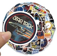 50x Star Trek Sticker Sci-Fi
