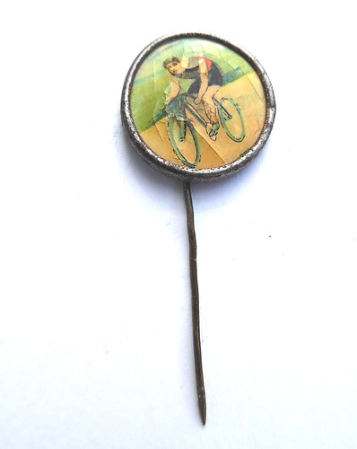 Uralt nadel radfahrer - nadel,,