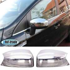 Edelstahl Spiegelkappen passend für FORD KUGA I | C-MAX II | S-MAX I | GALAXY II