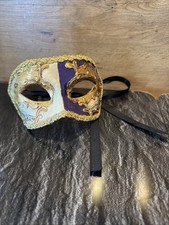 Venezianische Maske Original aus Venedig Handmade mit Stempel