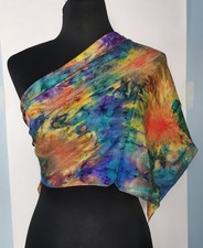 Vintage Seidentuch. Gebraucht