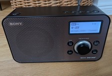 Sony XDR-S60DBP DAB/DAB+ /UKW Radio,Schwarz.